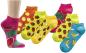 Preview: 6 Paar TippTexx 24 Damen Sneakersocken Bunte Früchte